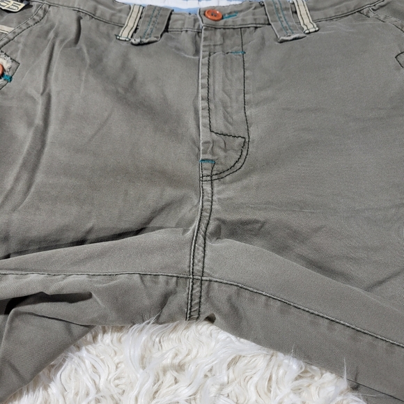 Fifty Five DSL [55DSL] Mens Rare Cargo Shorts Size 32 - Picture 4 of 16